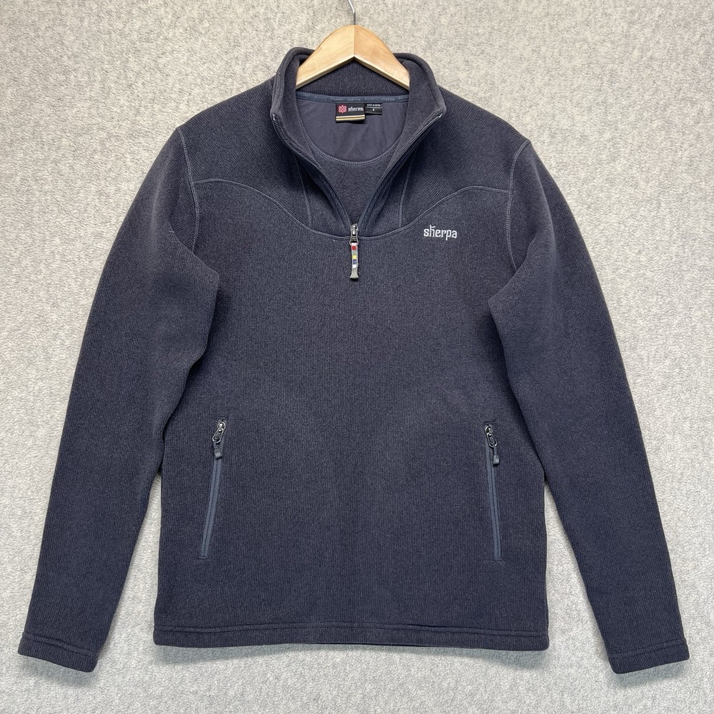 Sherpa Adventure Gear Women's Quarter Zip‎ Fleece Pullover Gray Size Small
